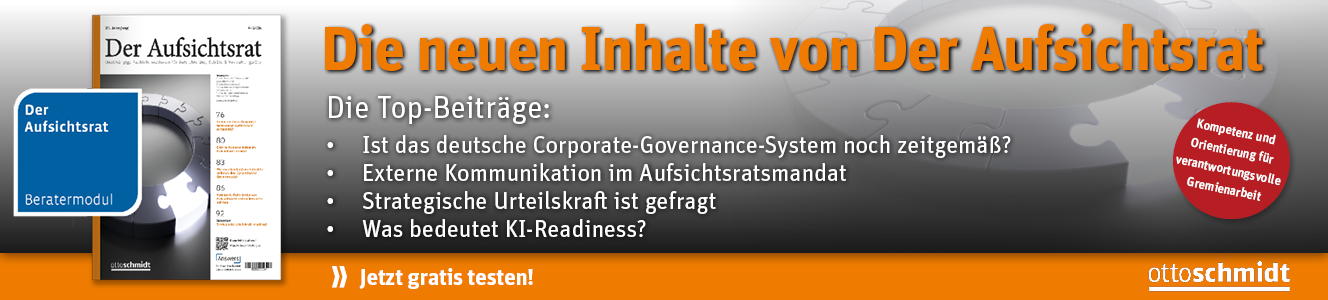 Der Aufsichtsrat Ausgabe 04-2026 Desktop Banner